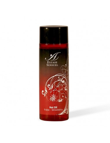 EXTASE SENSUEL HUILE CHAUDE FRAISE 100ML - Huiles de massage - Extase Sensual