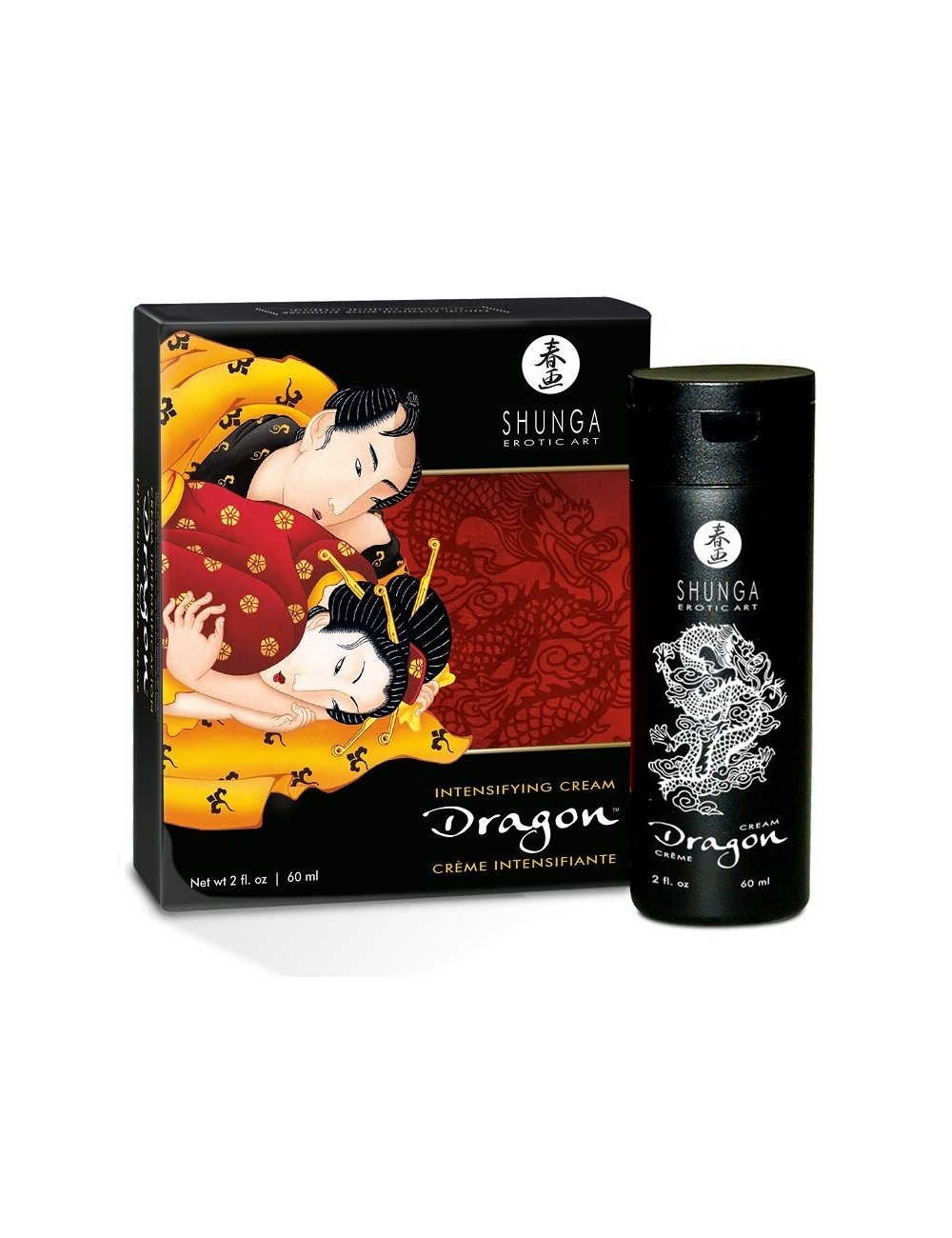 CRÃME AMÃLIORANTE SHUNGA DRAGON ERECTION - Plaisirs Intimes - Shunga Aphrodisiacs