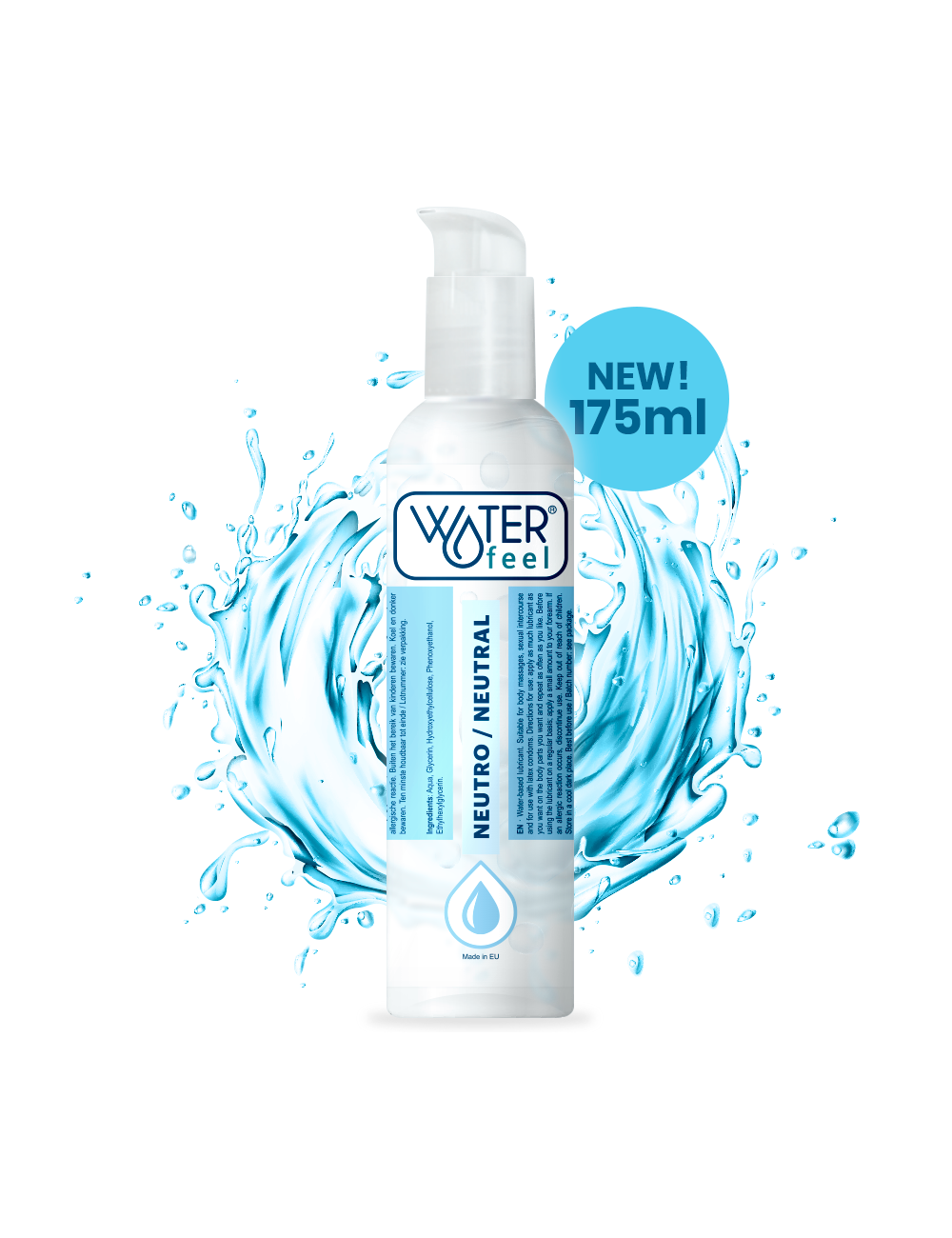 Sextoys - Masturbateurs & Stimulateurs - WATERFEEL LUBE WATERBASED 175MLEN IT NL FR DE - Waterfeel