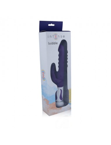 Sextoys - Masturbateurs & Stimulateurs - INTENSE BOBBLE VIBRATOR RABBIT PURPLE - Intense Fun