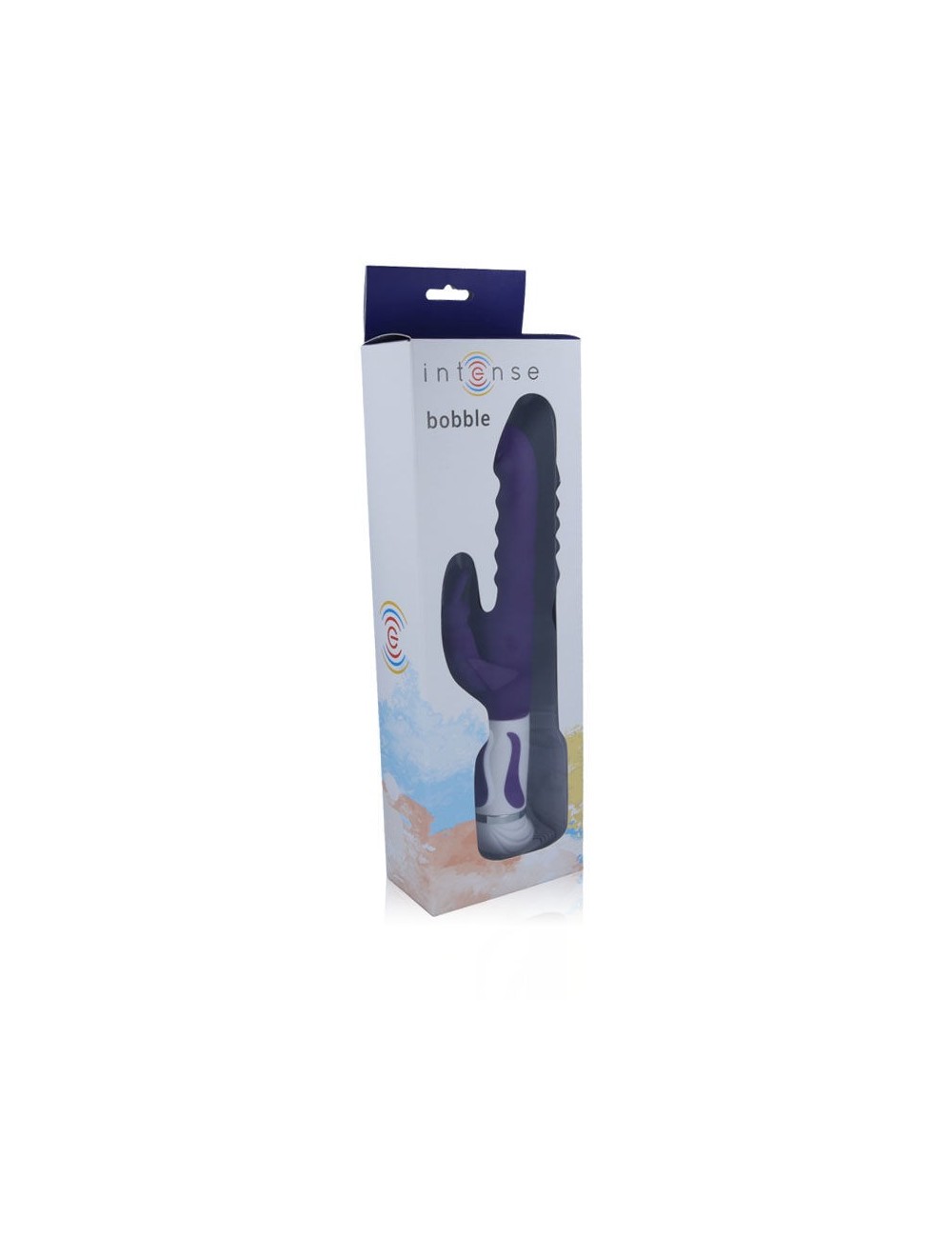 Sextoys - Masturbateurs & Stimulateurs - INTENSE BOBBLE VIBRATOR RABBIT PURPLE - Intense Fun