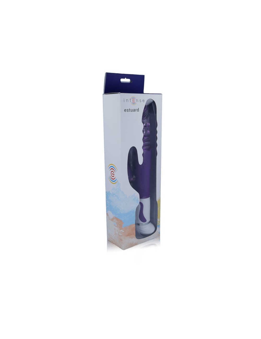 Sextoys - Masturbateurs & Stimulateurs - INTENSE ESTUARD VIBRATOR RABBIT PURPLE - Intense Fun