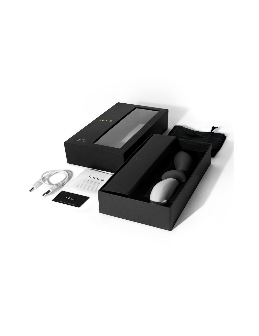 Sextoys - Godes & Plugs - LELO LOKI VIBRATOR PROSTATIQUE NOIR - Lelo