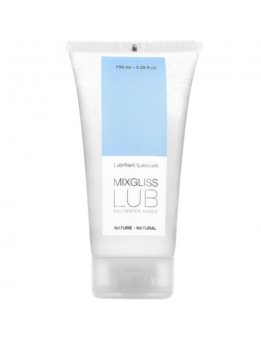 MIXGLISS LUBRIFIANT Ã BASE D'EAU NATURELLE 150ML - Huiles de massage -