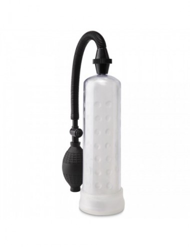 PUMP WORX SILICONE POWER PUMP CLEAR - Plaisirs Intimes - Pump Worx