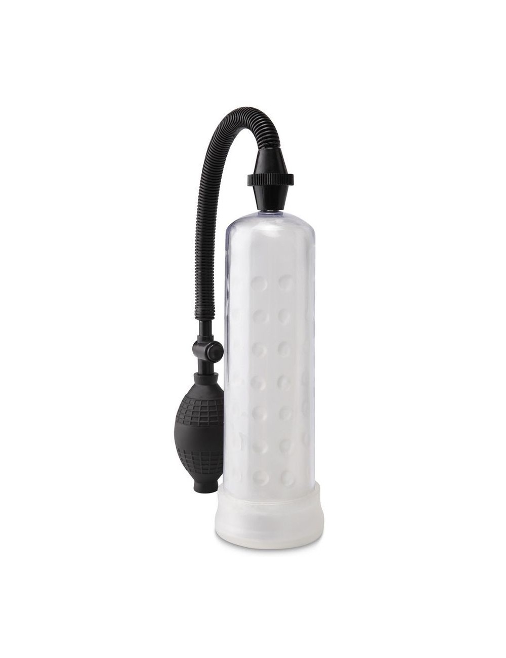 PUMP WORX SILICONE POWER PUMP CLEAR - Plaisirs Intimes - Pump Worx