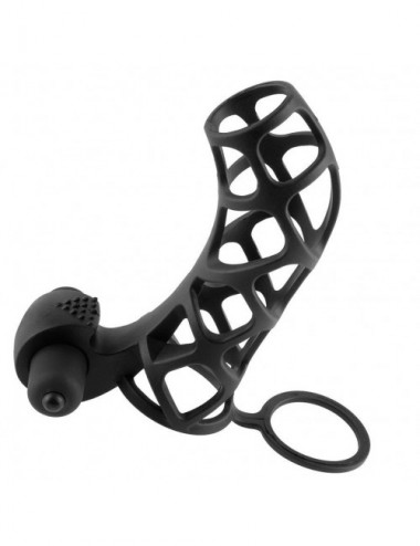 Sextoys - Anneaux, Cockring & Gaines - CAGE DE PUISSANCE EN SILICONE EXTRÃME - Fantasy X-tensions