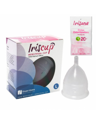 COUPE MENSTRUELLE IRISCUP GRAND ROSE - Hygiène - Iriscup