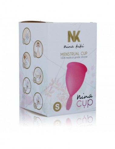 Sextoys - Masturbateurs & Stimulateurs - NINA CUP COUPE MENSTRUELLE TAILLE S ROSE - NINA KIKÃ