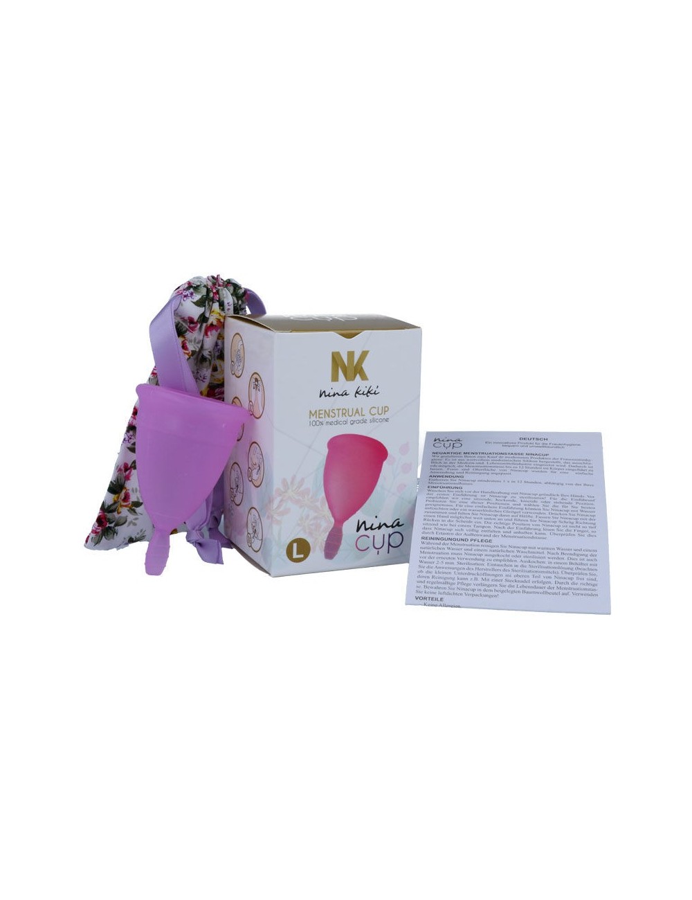 Sextoys - Masturbateurs & Stimulateurs - NINA CUP COUPE MENSTRUELLE TAILLE L LILAS - NINA KIKÃ