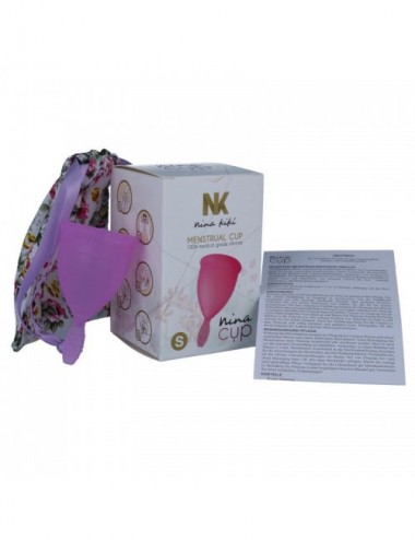 Sextoys - Masturbateurs & Stimulateurs - NINA CUP COUPE MENSTRUELLE TAILLE S LILAS - NINA KIKÃ