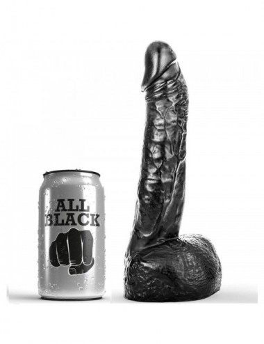 Sextoys - Godes & Plugs - GODE TOUT NOIR FISTING 20 CM - All Black