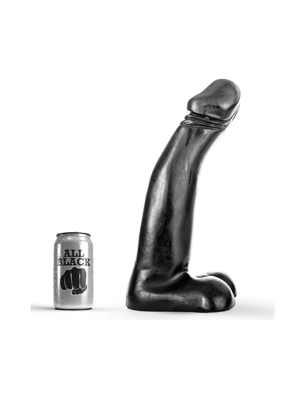 Sextoys - Godes & Plugs - GODE TOUT NOIR 29CM FISTING - All Black