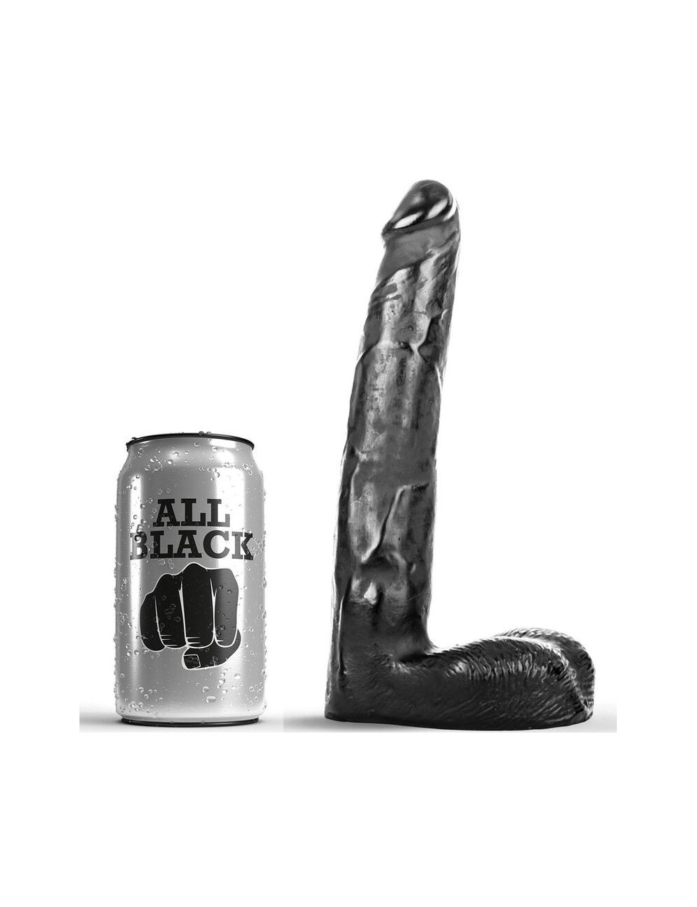 Sextoys - Godes & Plugs - GODE TOUT NOIR 21CM - All Black