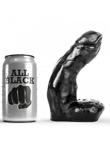 Sextoys - Godes & Plugs - GODE TOUT NOIR 15CM - All Black