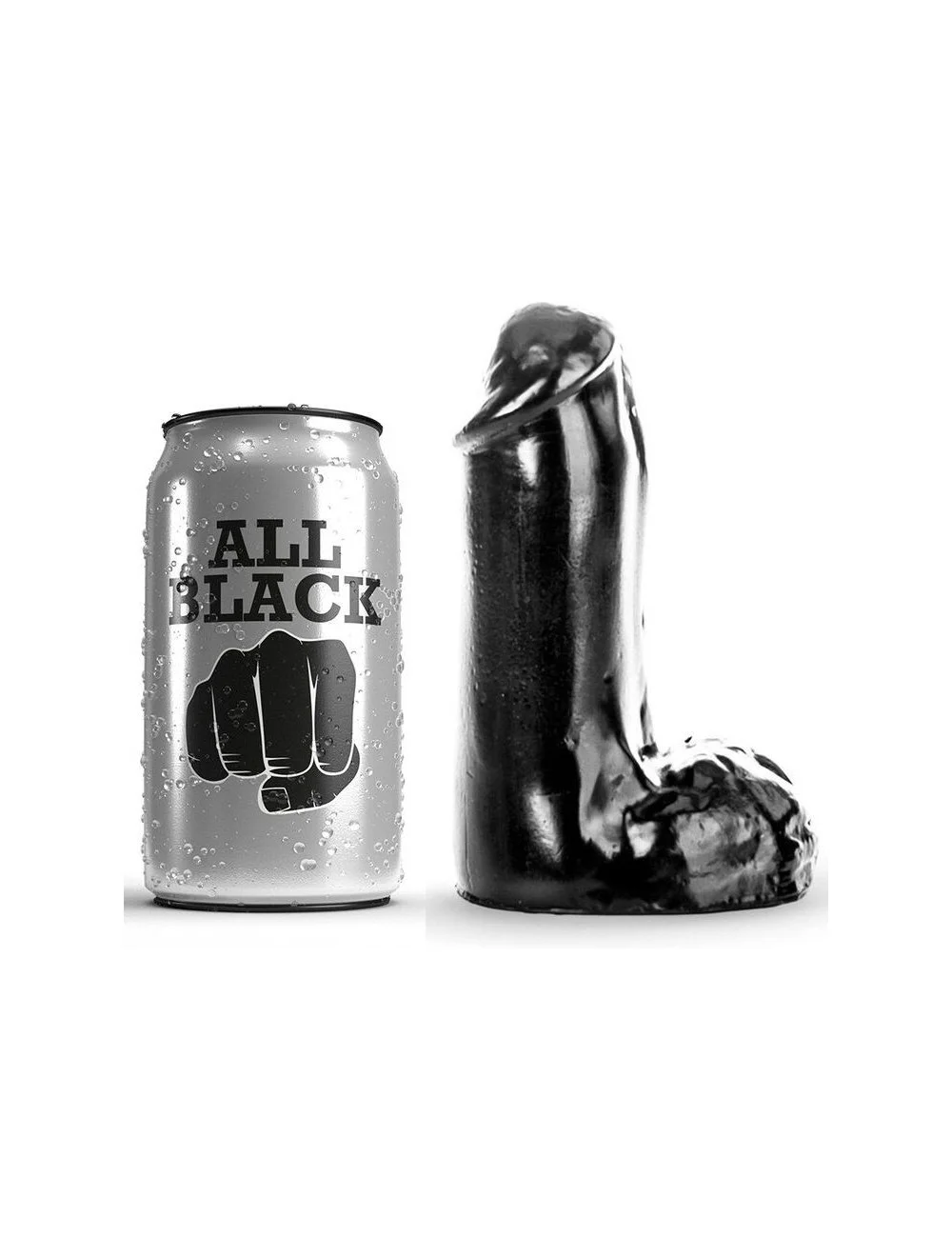 Sextoys - Godes & Plugs - GODE TOUT NOIR 13CM - All Black Sextoys - Godes & Plugs - GODE TOUT NOIR 13CM - All Black