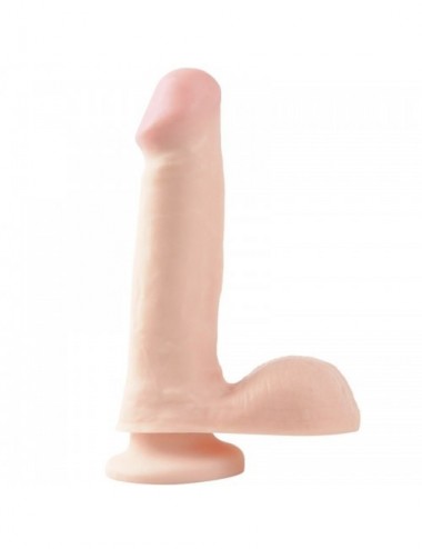 Sextoys - Godes & Plugs - BASIX CAOUTCHOUC FONCTIONNE 16 CM DONG CHAIR - Basix