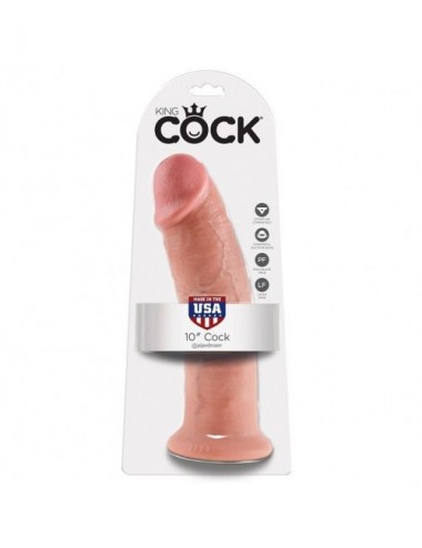 Sextoys - Godes & Plugs - KING COCK 10 CHAIR DE BITE 25,4 CM - King Cock