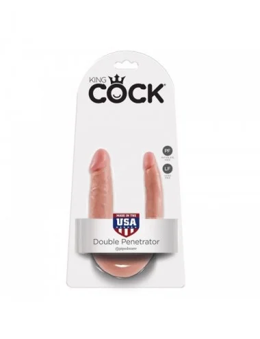 Sextoys - Double Dong - KING COCK PETITE CHAIR DOUBLE TROUBLE EN FORME DE U - King Cock