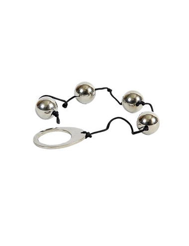 Sextoys - Godes & Plugs - PERLES DURES MÃTALLIQUES 4 20MM - Metal Hard