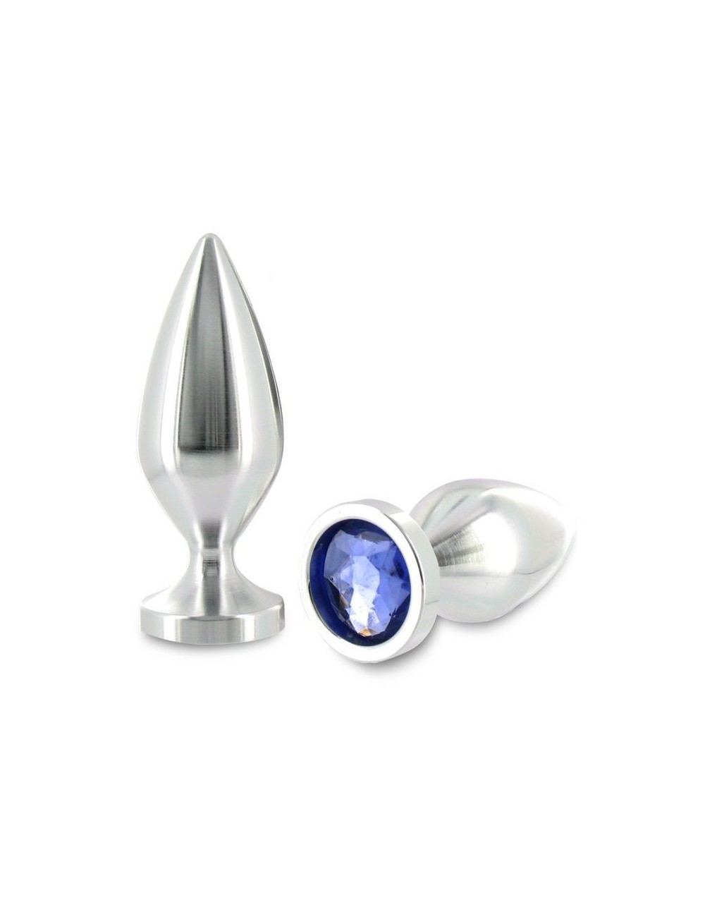 Sextoys - Godes & Plugs - BOUCHON ANAL METALHARD DIAMOND CRISTAL MEDIUM 8.89CM - Metal Hard