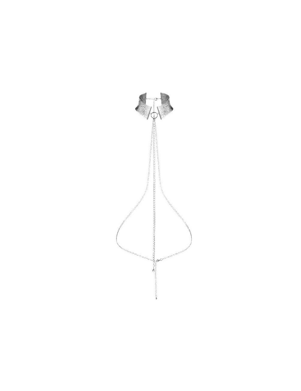 Sextoys - Bondage - SM - D SIR M TALLIQUE COLLIER ARGENT MAILLE MÃTALLIQUE - Bijoux Desire Metallique Sextoys - Bondage - SM - D SIR M TALLIQUE COLLIER ARGENT MAILLE MÃTALLIQUE - Bijoux Desire Metallique