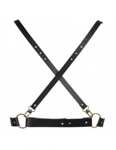 Sextoys - Bondage - SM - MAZE - X HARNESS NOIR - Bijoux- Maze