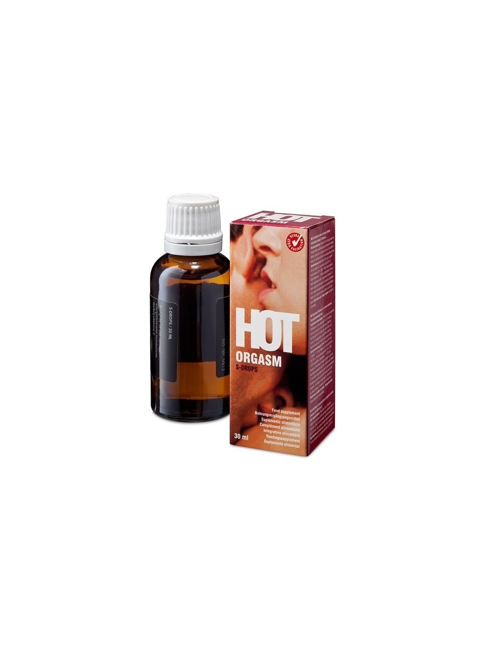 GOUTTES D'ORGASME CHAUD 30 ML - Aphrodisiaques - Cobeco Pharma GOUTTES D'ORGASME CHAUD 30 ML - Aphrodisiaques - Cobeco Pharma