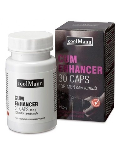 Sextoys - Pour lui - COBECO COOLMAN CUM ENHANCER 30CAP - Cobeco - Coolman