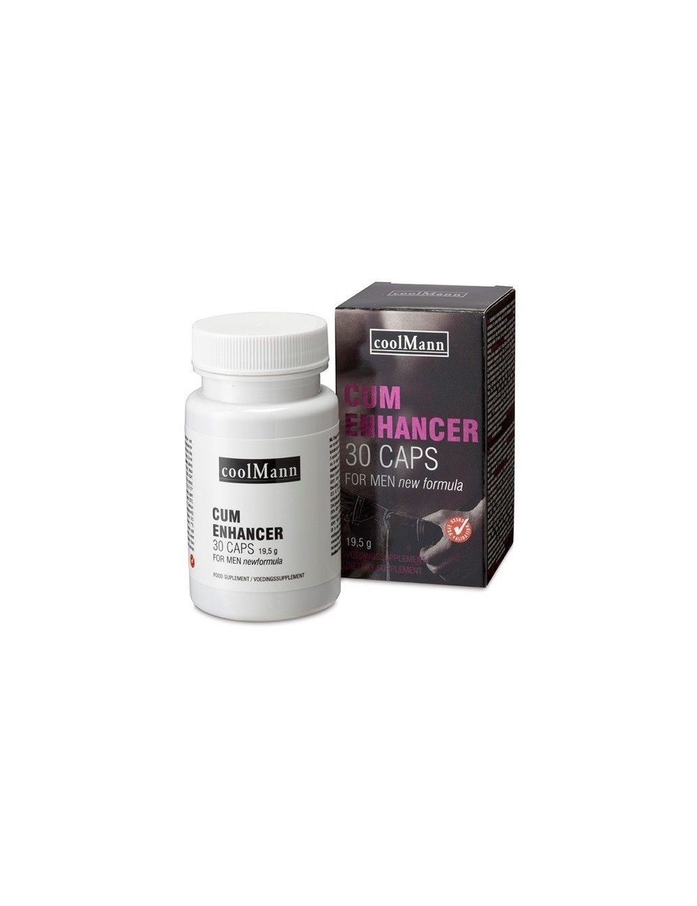 Sextoys - Pour lui - COBECO COOLMAN CUM ENHANCER 30CAP - Cobeco - Coolman Sextoys - Pour lui - COBECO COOLMAN CUM ENHANCER 30CAP - Cobeco - Coolman