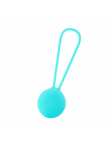 Sextoys - Boules de Geisha - MORESSA OSIAN ONE TURQUOISE EN SILICONE PREMIUM - Moressa