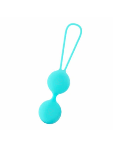 Sextoys - Boules de Geisha - MORESSA OSIAN TWO PREMIUM SILICONE TURQUOISE - Moressa