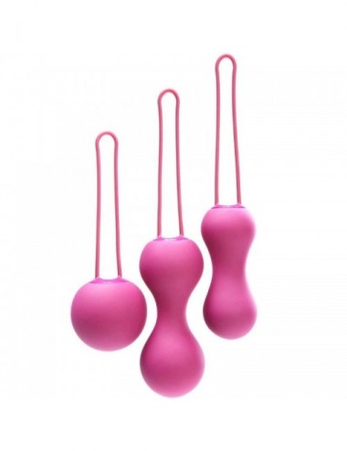 Sextoys - Boules de Geisha - JE JOUE - KEGEL BALLS AMI - FUCHSIA - Je Joue