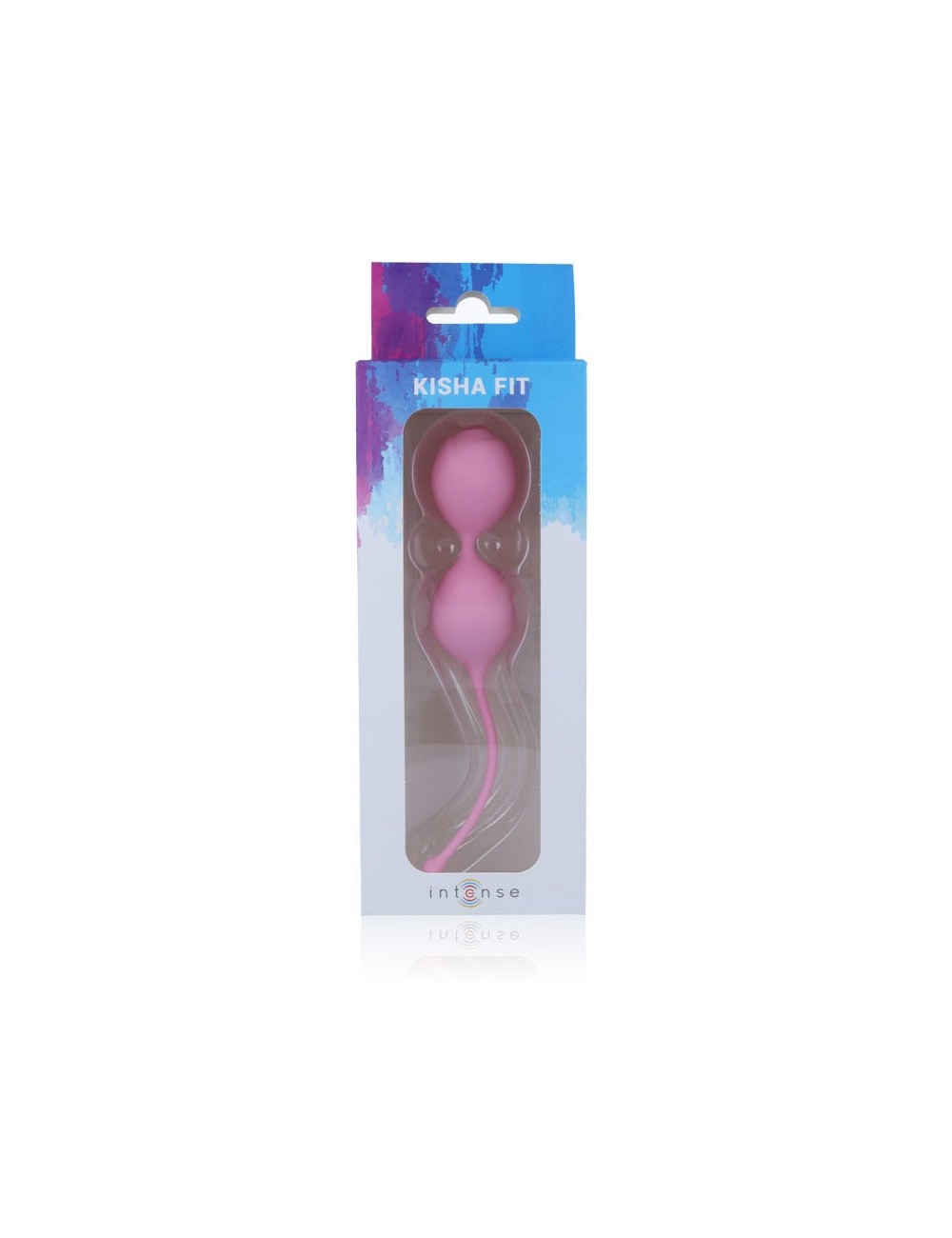 Sextoys - Boules de Geisha - INTENSE KISHA FIT SILICONE KEGEL ROSE - Intense Health & Fun