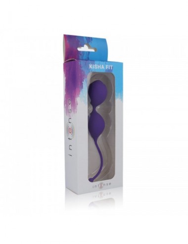 Sextoys - Boules de Geisha - INTENSE KISHA FIT SILICONE KEGEL VIOLET - Intense Health & Fun