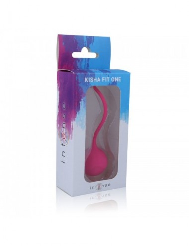 Sextoys - Boules de Geisha - INTENSE KISHA FIT ONE SILICONE KEGEL HOT ROSE - Intense Health & Fun