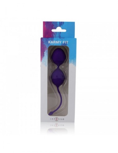 Sextoys - Boules de Geisha - INTENSE KARMY FIT KEGEL SILICONE VIOLET - Intense Health & Fun