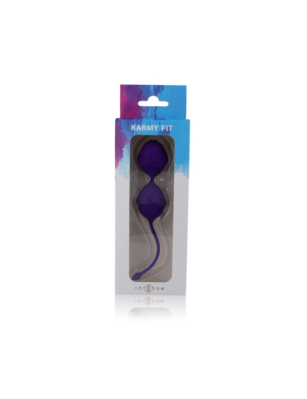 Sextoys - Boules de Geisha - INTENSE KARMY FIT KEGEL SILICONE VIOLET - Intense Health & Fun