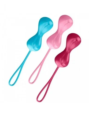 Sextoys - Boules de Geisha - SET D'ENTRAÃNEMENT SATISFYER LOVEBALLS 1 - SATISFYER BALLS