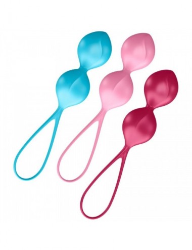 Sextoys - Boules de Geisha - ENSEMBLE DE FORMATION SATISFYER LOVEBALLS 2 - SATISFYER BALLS