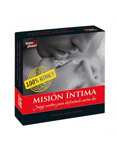 Sextoys - Jeux coquins - MISSION INTIME 100% KINKY (ES) - Tease&please