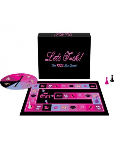 Sextoys - Jeux coquins - LETS F * CK THE XXX SEX GAME EN / ES / DE / FR - Kheper Games