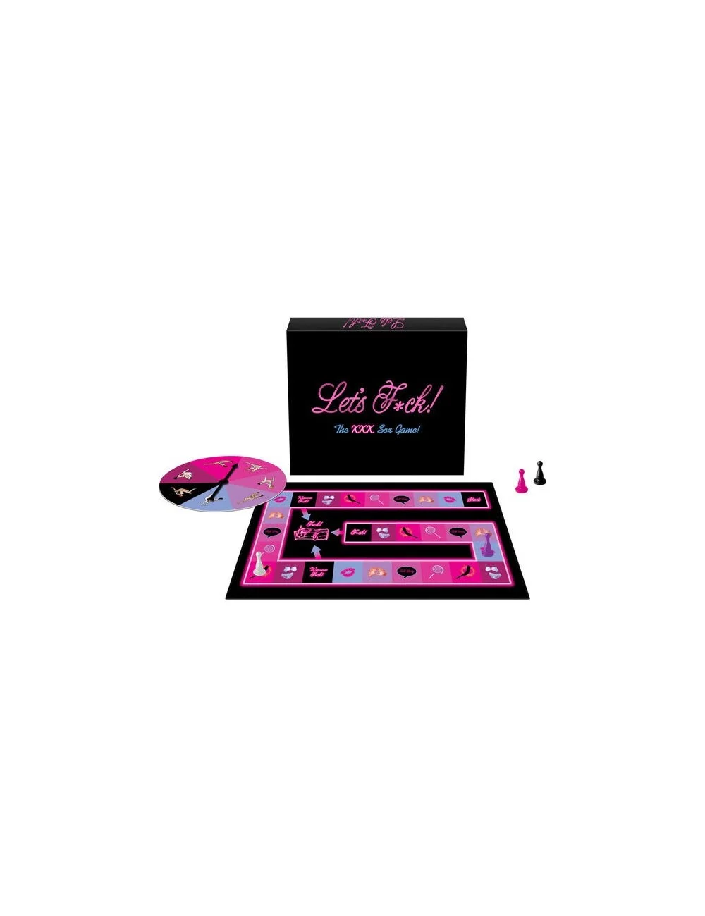 Sextoys - Jeux coquins - LETS F * CK THE XXX SEX GAME EN / ES / DE / FR - Kheper Games Sextoys - Jeux coquins - LETS F * CK THE XXX SEX GAME EN / ES / DE / FR - Kheper Games