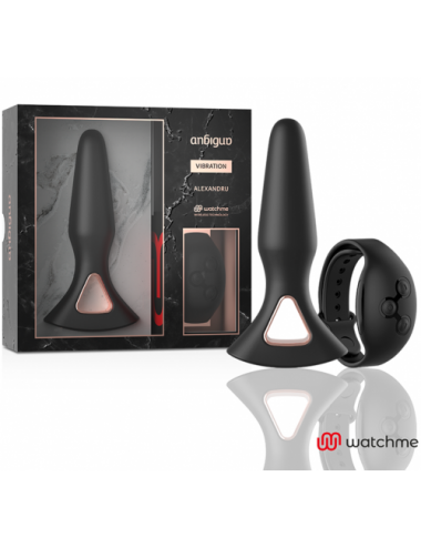 Sextoys - Godes & Plugs - AMBIGUO WATCHME REMOTE CONTROL VIBRATOR PLUG ANAL ALEXANDRU - Anbiguo