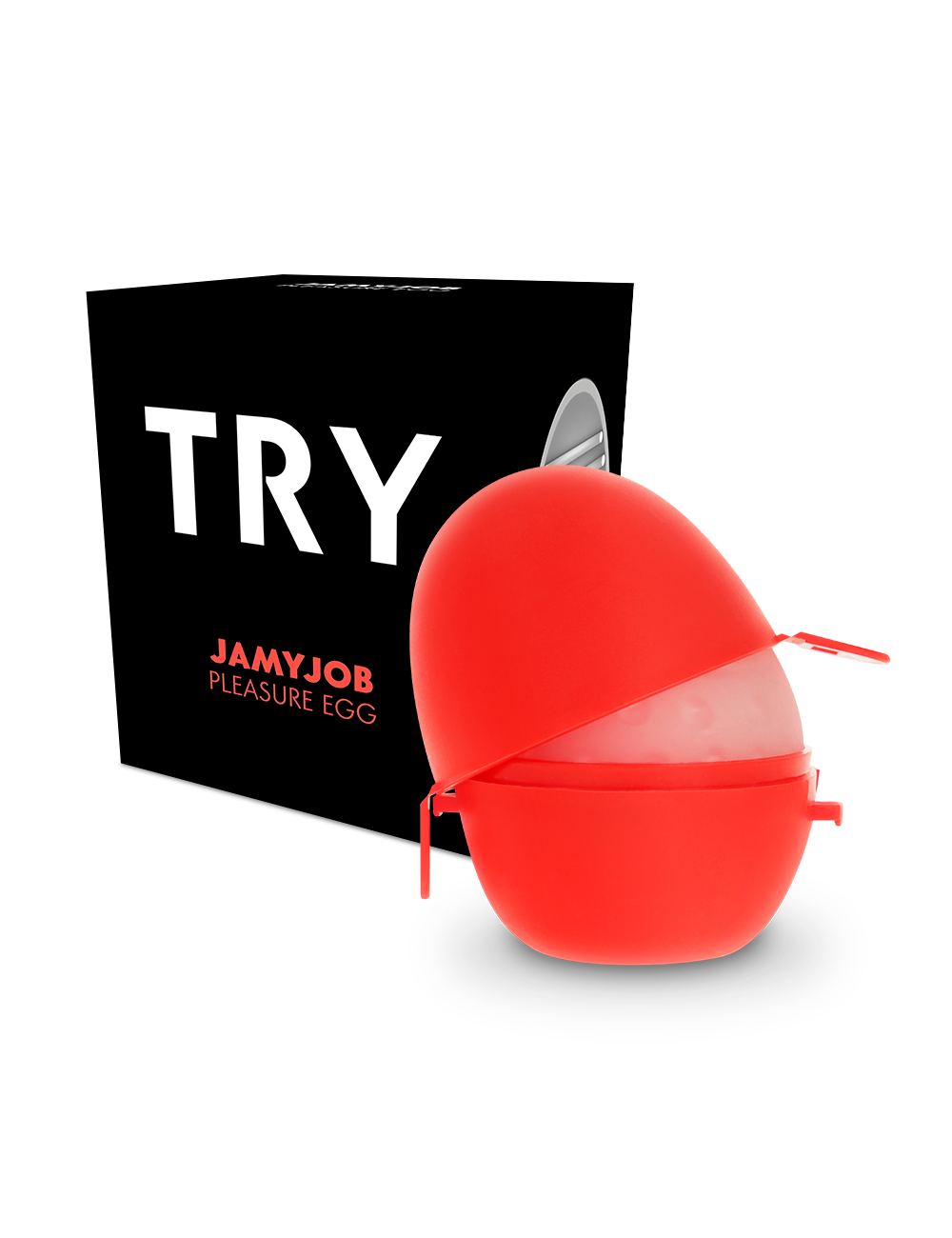 Sextoys - Masturbateurs & Stimulateurs - JAMYJOBEGG MASTURBATOR VERSION NOIRE DISCRETT - Jamyjob