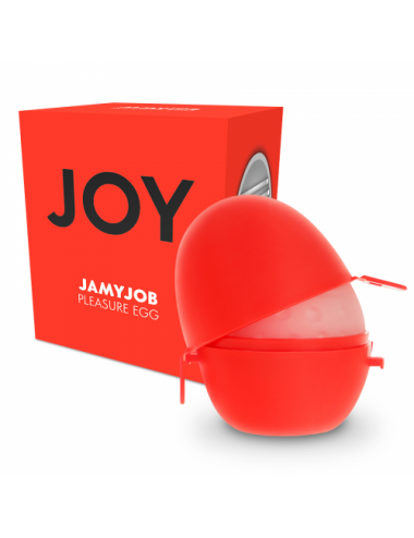 Sextoys - Masturbateurs & Stimulateurs - JAMYJOB EGG MASTURBATOR VERSION ROUGE DISCRETT - Jamyjob