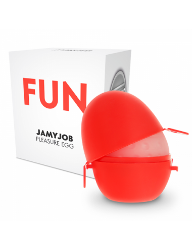 Sextoys - Masturbateurs & Stimulateurs - JAMYJOB EGG MASTURBATOR WHITE EDITION DISCRETT - Jamyjob