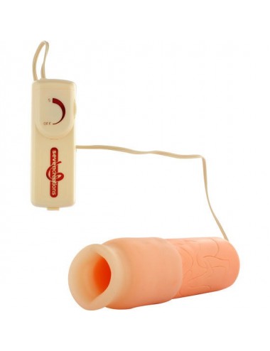 Sextoys - Masturbateurs & Stimulateurs - SEVENCREATIONS MASTURBATEUR EN OR AVEC VIBRATION - Seven Creations