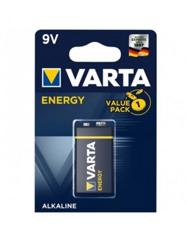 Sextoys - Accessoires - BATTERIE VARTA ENERGY 9V LR61 1 UNITE - Varta