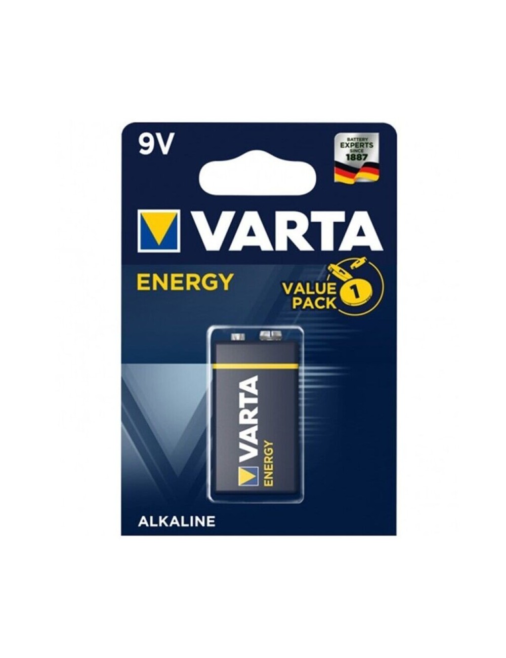 Sextoys - Accessoires - BATTERIE VARTA ENERGY 9V LR61 1 UNITE - Varta